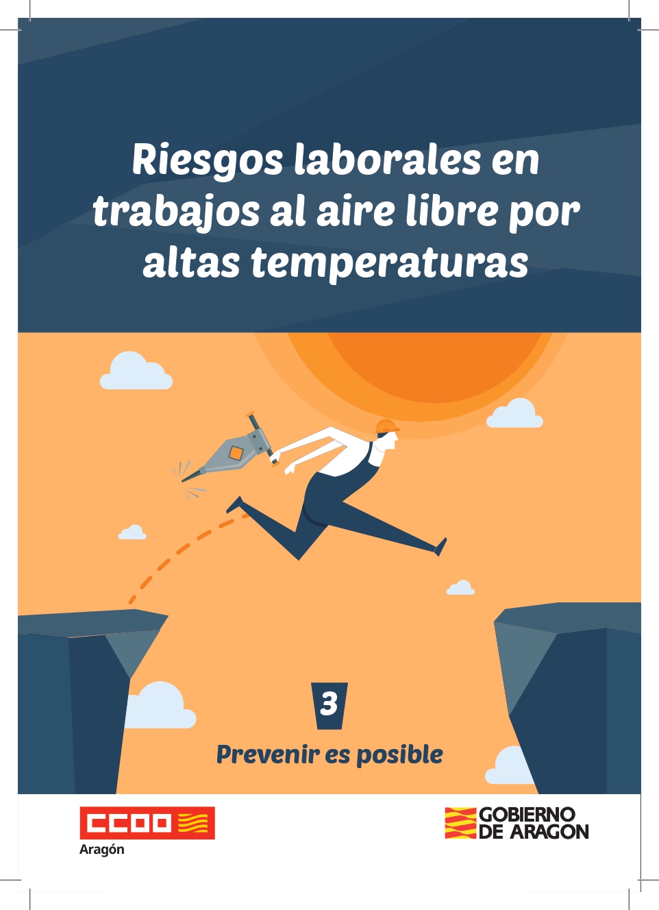 GUIA Riesgos laborales en trabajos al aire libre por altas temperaturas. CCOO ARAGÓN. 2024